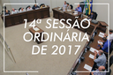 Décima Quarta Sessão Ordinária de 2017.