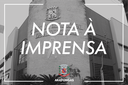 NOTA À IMPRENSA