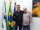 PRESIDENTE DA CÂMARA DE SERTANÓPOLIS VISITA CÂMARA DE ARAPONGAS