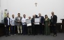 REPRESENTANTES DA COLÔNIA ESPERANÇA SÃO HOMENAGEADOS PELA CÂMARA