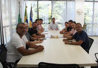 VEREADORES DA BASE ALIADA SE REÚNEM COM O PREFEITO CITA